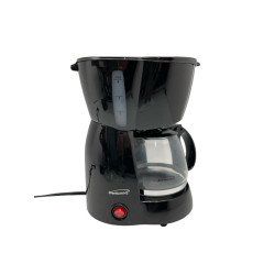 Cafetera eléctrica compacta para 4 tazas. Ideal para hogares o espacios pequeños.